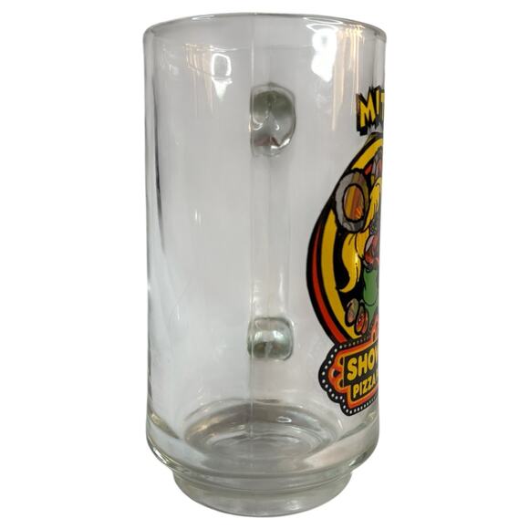 VTG 1980s Showbiz Pizza Place MITZI Character Glass Pilsner Mug Drinkware 12 OZ - Picture 5 of 15